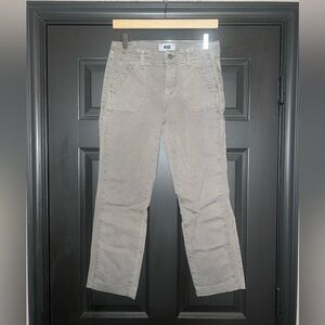 Paige Mayslie Straight Ankle Pant